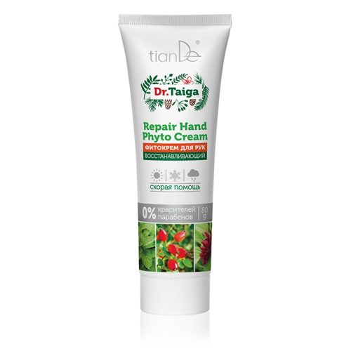Regeneračný fytokrém na ruky Dr. Tajga 80 g | tianDe