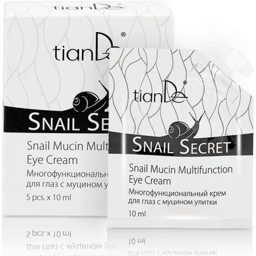 Multifunkčný krém na oči s mucínom slimáka 5 x 10 ml | tianDe