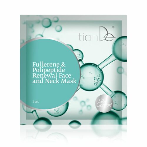 Obnovujúca maska na tvár a krk Fullerenes & Polypeptides | tianDe
